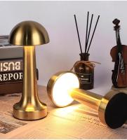 Lámpara De Mesa Vintage Con LED Táctil Ajustable En 3 Colores Para Restaurante Bar Café Decoración Premium De Habitación Material Metálico - details 15