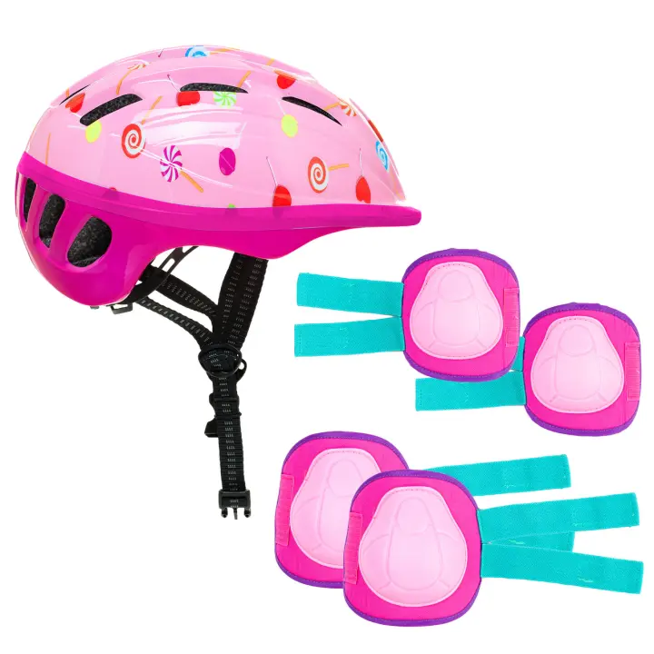 MOLTO Set de Casco y Protecciones Rosa Molto - 1