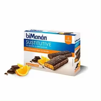 BIMANAN BARR CHOCO NEGRO/NARANJA CAJA - 1