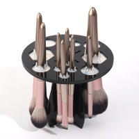 Organizador De Maquillaje RANCAI En Acrílico Con Soporte Para Pinceles De 14/26/28 Agujeros Herramienta De Secado Para Pinceles Accesorios De Cosméticos - details 15