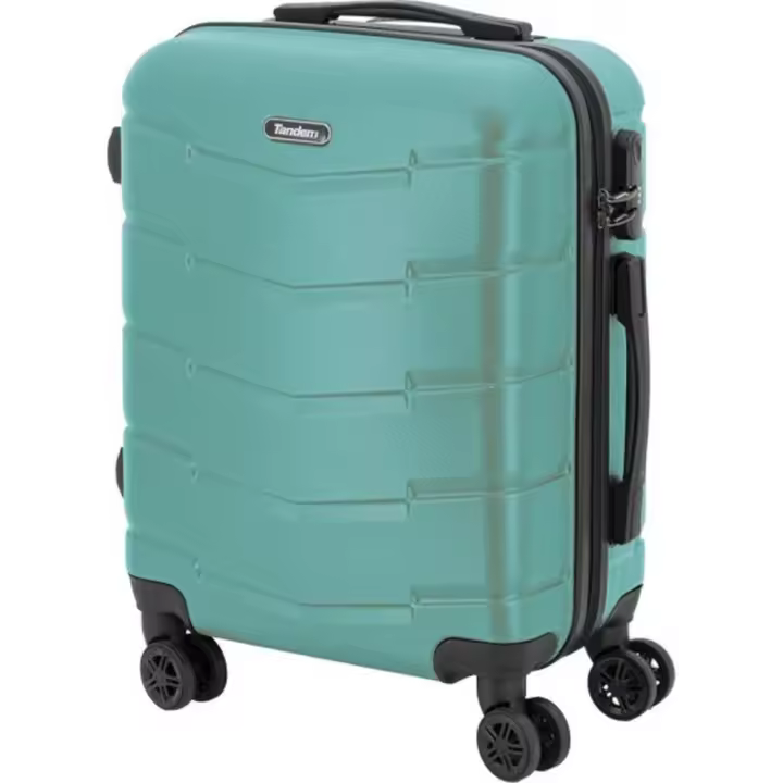 Maleta Trolley Cabina Sportandem Ibiza Verde - Ruedas, Bolsillos y Cinta de Sujeción - 1