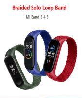 Correa De Pulsera Para Xiaomi Mi Band 6 Nylon Braided Solo Loop Miband4 Miband5 Wristband Compatible Con Mi Band 3 5 6 7 - details 2
