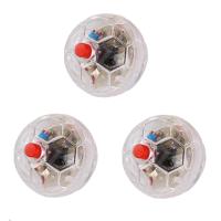 Juguete Interactivo Para Gatos Bola De Luz Para Perros Y Gatos Juguetes De Movimiento Para Caza Tamaño 1/3pcs Material Plástico - details 1