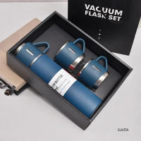 Botella Termo De Acero Inoxidable 500ML Con Isolación Térmica Para Oficina Y Negocios Set De Regalo Para Parejas Botella De Agua Caliente Para Uso Exterior - details 7