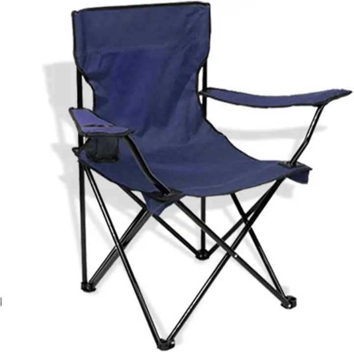 PopLiving-pack 2 Silla Playa o Camping | con Funda de Transporte y Asas | Plegable | Estructura de Metal | Asiento Impermeable | Medida 50 x 50 x 80 cm - 1