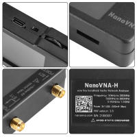 Análisis De Red Spectrum NanoVNA-H4 2.8/4” Vector Antena Analizador 10KHz-1.5GHz MF HF VHF UHF Tuner De Antena Nano Vna NanoVNA-H - details 11