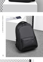 Mochila de de de de Pvc gran capacidad para para hombre, morral negocios Color sólido, Unisex, viaje - details 18