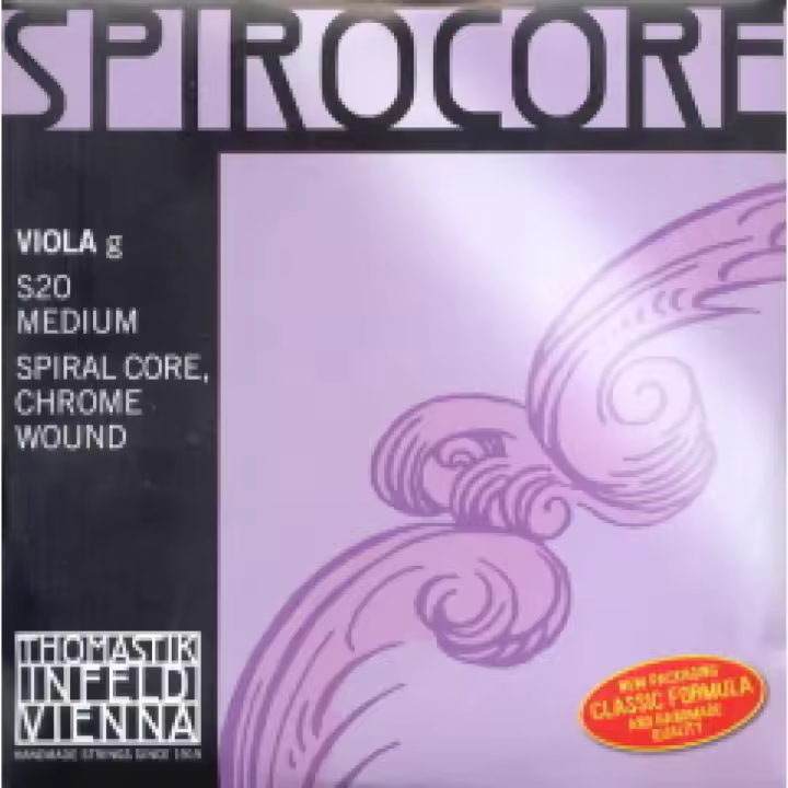 CUERDA VIOLA-Thomastik (Spirocore/S20) (Cromo) 3ª Medium Viola 4/4 - 1