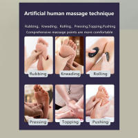 Masajeador De Pies Eléctrico Con Rodillos Calentados Y Control Remoto Shiatsu Masaje Profundo Para Musculos Relajación Diaria Alivio Del Estrés En Los Pies - details 5