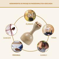 FITPERT Copa De Terapia De Madera Para Modelado Corporal Y Reducción De Celulitis Herramienta De Masaje Para Drenaje Lírico - details 6