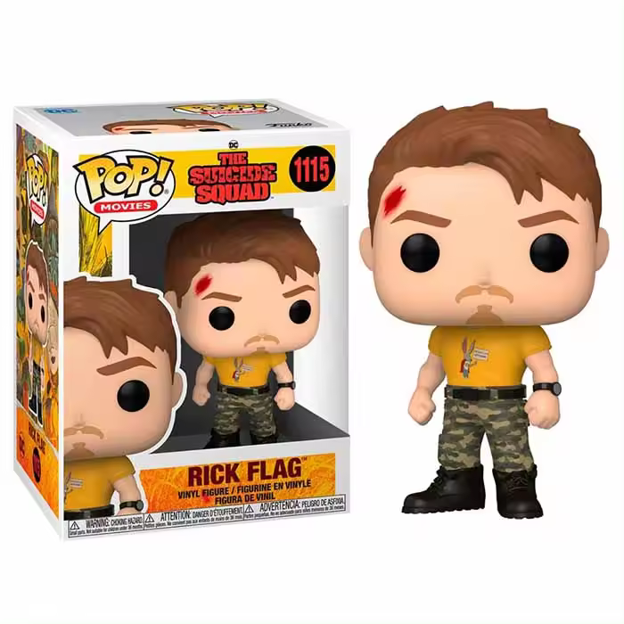 Funko Pop! The Suicide Squad Rick Flag 1115 - 1
