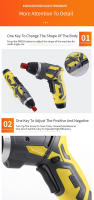 Destornillador Eléctrico Recargable Pequeño Y Potente 4.2V 6Nm 1300mAh 250rpm Set De Destornilladores Para DIY En El Hogar - details 33