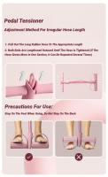Tensión Cuatro Tubos Multi Funcional Bandas Elásticas De Yoga Para Fortalecimiento Abdominal Ayudante De Sentadillas Para Fitness Doméstico - details 10