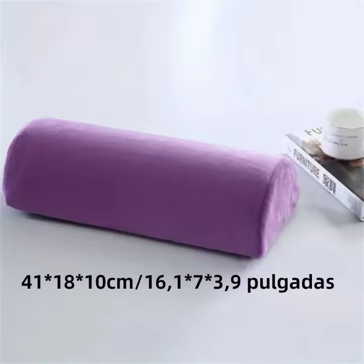 Almohada De Soporte Para Rodilla Y Tobillo En Forma De Medio Círculo Espuma De Memoria De Alta Calidad Alivio Del Dolor Lumbar Y Cuello Uso Para Masaje - 1
