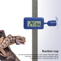 Termómetro de tanque para Reptiles, higrómetro con rotación de 360 °, instalación sin perforación, para terrarios y vivarios - details 5
