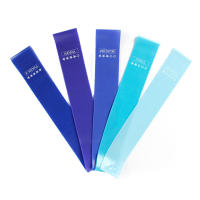5pcs Bandas De Resistencia De Goma Para Yoga Y Gimnasio Efecto Adelgazante Y Modelador De Cuerpo Para Mujeres Entrenamiento De Fuerza Pilates Crossfit Burner - details 7