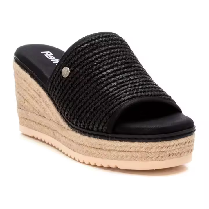 Refresh Sandalias De Cuña 17264903 Negro - 1