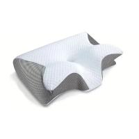 Almohada De Memoria Para El Cuello Con Forma De Mariposa 2 En 1 Almohada De Viaje Ergonómica Para El Descanso Del Cuello Y Espalda Cómoda Y Revestida De Poliéster - details 8