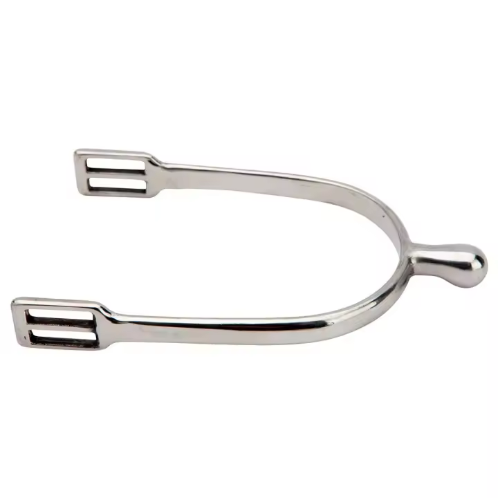 Equipamiento jinetes Espuelas y polainas Horka Espuelas Knob Plateado Espuelas - 1