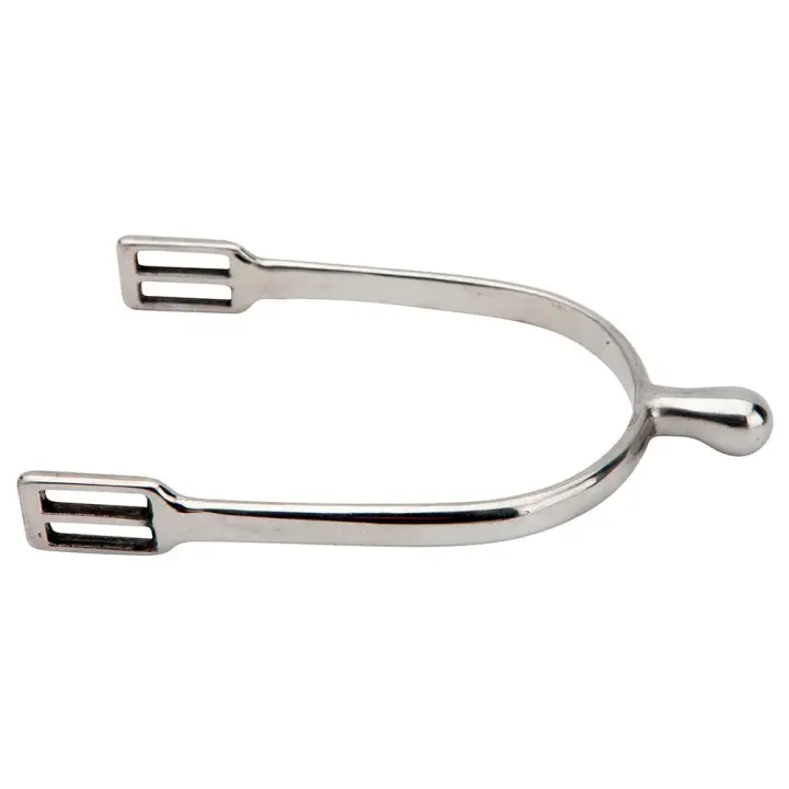 Equipamiento jinetes Espuelas y polainas Horka Espuelas Knob Plateado Espuelas - 1