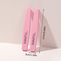 1Pcs Esponja De Cuidado De Uñas Mezcla De Papel De Lijar Y Lijador Doble Cara Para Manicura Arte De Uñas Duradero - details 6