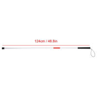 Bastón Dobladable De Aluminio Para Ciegos Y Visiblemente Deficientes Con Reflejos Bastón De Caminar De 124 Cm - details 5