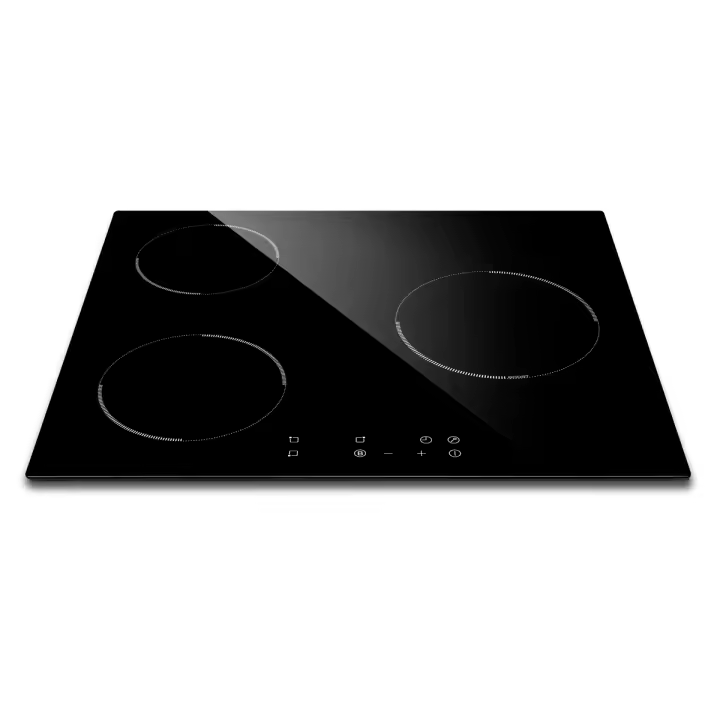 Placa de Inducción 3 zonas 60 cm 4800w Negra Amsta AMPI3Z5000 - 1