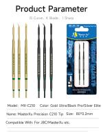 HISEECON C210 Serie Integrated Tornillos De Soldadura Recuperación De Temperatura Para Estaciones JBC Sugon Aifen T210 T26 A9 GVM YIHUA Herramienta De Reparación 6 En 1 - details 10