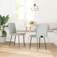 vidaXL Sillas de comedor 2 unidades terciopelo en color Verde claro/Marrón/Azul y más | cómodas modernas ergonómicas para comedor cocina salón hogar - details 6