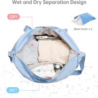 Bolso del Gimnasio para las mujeres, Bolso de noche del Fin de Semana del petate del Viaje del ,Bolsa de equipaje de fitness - details 3