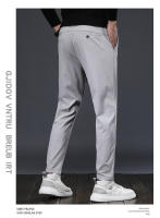 Pantalones De Golf Para Hombre 2025 Primavera Otoño Alta Elasticidad Moda Casual Versátiles Transpirables Calidad Para Un Deseo Comodidad - details 16