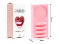 1PCS Herramienta Esencial De Estación Para Pestañas Acrílicas Reutilizables 2 En 1 Soporte Para Pestañas Falsas Y Portador De Pegamento Para Ojos - details 2