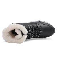 Botas De Invierno Para Mujer Botas De Nieve Impermeables Antideslizantes Con Plataforma Chunky Abrigadas Zapatos De Mujer Tallas Grandes Casual - details 11