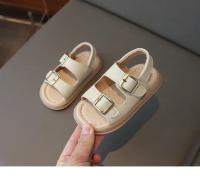 Sandalias Para Niños Y Niñas 2024 Estilo Coreano Moda Verano Cómodas Suela Suave Casual Bonitas Para Playa Talla True Fit Material De Suela De Goma Antideslizante - details 2