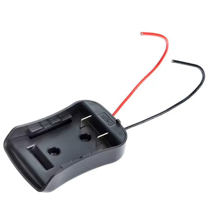 Adaptador de batería para DeWALT, conector de alimentación de muelle de 18V con 12 cables Awg, conectores, adaptador, accesorios para herramientas, nueva actualización - 1