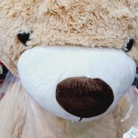 Peluche Osito Con lazo 120 cm,color beige,oso gigante, te amo te quiero,Día de San Valentín,regalo de San Valentín,regalo de novia,cm,fespu - details 3