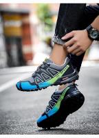 SSITO Zapatos de senderismo impermeables para hombre, Calzado ligero y de Cuero, antideslizante para caminar - details 4