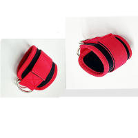Tirantes De Rodilla Ajustables De Neopreno Con Dobles Anillos Para Entrenamiento De Piernas Y Seguridad En El Gimnasio Soporte De Tobillo Con Cubresaldas Padded Para Deportes Y Abductores - details 8