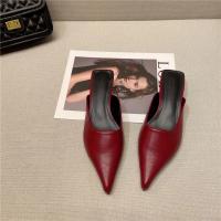 Sandalias De Verano Para Mujer Con Tacón Bajo Cierre En La Parte Delantera Mules Casuales Estilo Callejero Zapatillas Slip on Media Sandalias Loafers - details 6