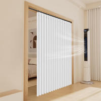 Cortina Grande Impermeable Térmica Con Efecto Blackout Para Dividir Puertas Y Baños Aislante De Calor Para Sala De Estar Y Dormitorio - details 10