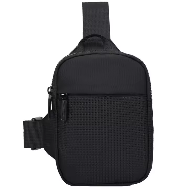 Bolsa De Pecho Para Hombre Small Canvas Crossbody Fashion Mini Sling Sport Bolso De Hombro Para Teléfono Y Accesorios - 1