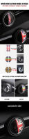 2PCS Pegatinas De Manija De Puerta De Coche En Cuero Para Mini Cooper F54 F55 F56 F60 R55 R56 R60 Decoración Accesorios Adhesivo Para Panel De Manija Interior - details 0
