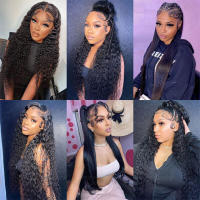 4Pcs Elva HD Lace Baby Hair Strips Textura Rizada Cabello Humano Para Mujer Línea De Pelo Suizo Faja De Cabello Infantil - details 1
