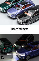 Modelo De Coche De Aleación Bantley Bentayga a Escala 1:24 Con Sonido Y Luz Juguetes Decorativos Para Niños Regalo Vehículo Dieciséis - details 2