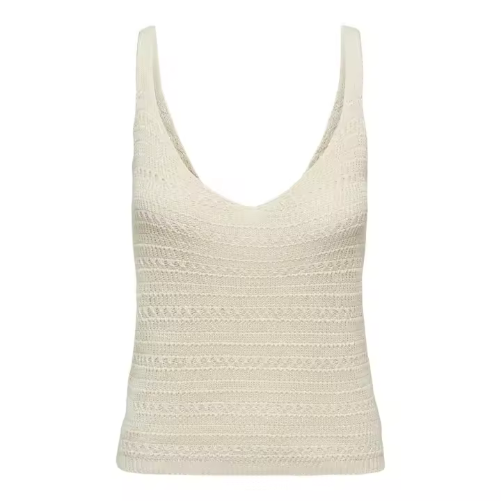 JdY Top mujer JDYTROPICA S/L V-NECK TOP KNT - 1