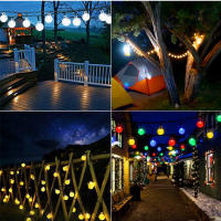 Luces De Cadena Solar LED 5m 20LED Luz Cálida Impermeable Para Decoración De Jardín Bodas Y Navidad Lámpara De Exterior - details 6