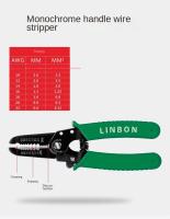 Alicates De Despeje Y Corta Cables Multifuncionales LINBON Herramienta De Reparación Con Función De Amartillado Para Electrónica - details 13