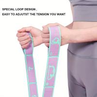 Cinta De Estiramiento De Yoga Resistencia Deportiva Para Danza Gimnasia Ejercicio Pilates Cinta De Terapia Física Polyester - details 3