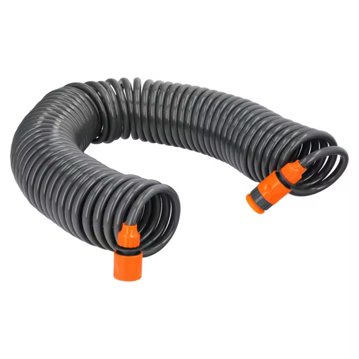 Manguera Extensible Espiral Autoenroscable Para Riego Jardin Con Conectores 15 Metros - 1