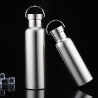 Botella De Agua De Acero Inoxidable Con Boquilla Ancha Y Gran Capacidad a Prueba De Fugas Para Deportes Como Ciclismo Y Senderismo - details 5